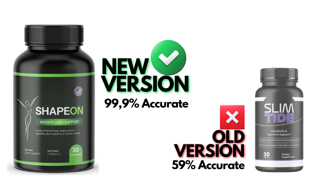 Slimtide to ShapeON upgrade